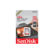 Sandisk Ultra SDHC 16GB / 80 MBs